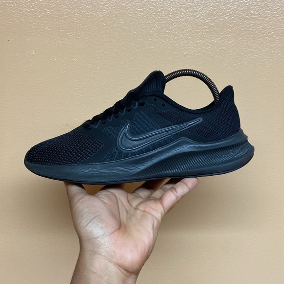 Nike Downshifter 11 Women’s Running Sneakers “Triple Black” - Picture 6 of 17